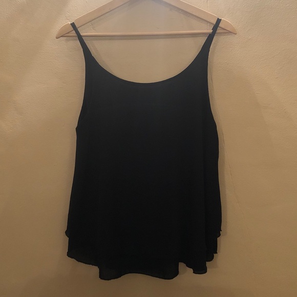 SHOP THE LOOK! NWOT Sheer black top - Picture 3 of 6